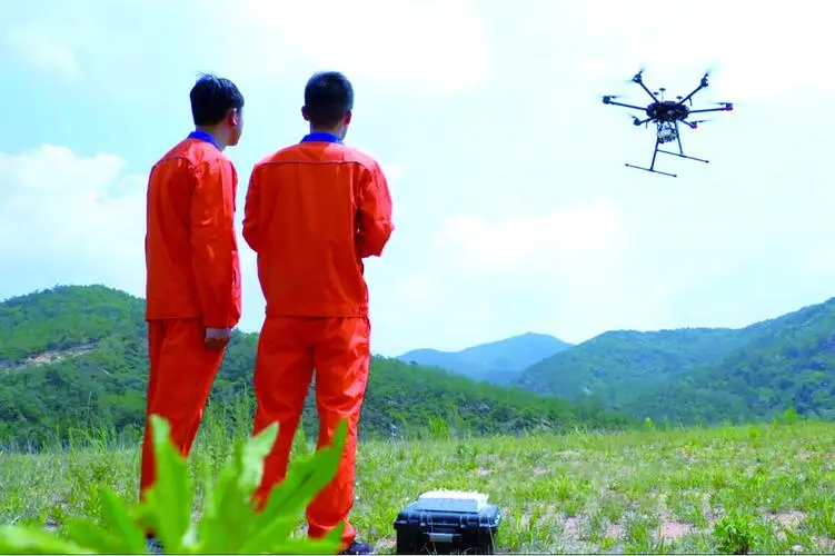 红原无人机倾斜摄影巡检拍摄